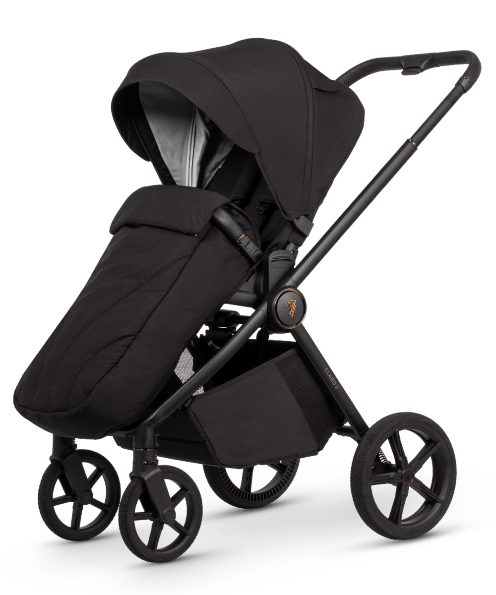 Venicci Claro 2 - 9 Piece Bundle - Noir - Preorder 25th March - Little Miracles Baby Boutique