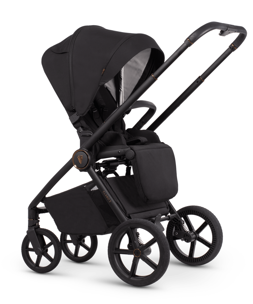 Venicci Claro 2 - 9 Piece Bundle - Noir - Preorder 25th March - Little Miracles Baby Boutique