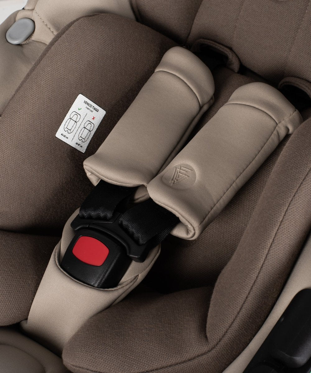 Venicci Tiago 360 i - Size Car Seat - Beige - Little Miracles Baby Boutique