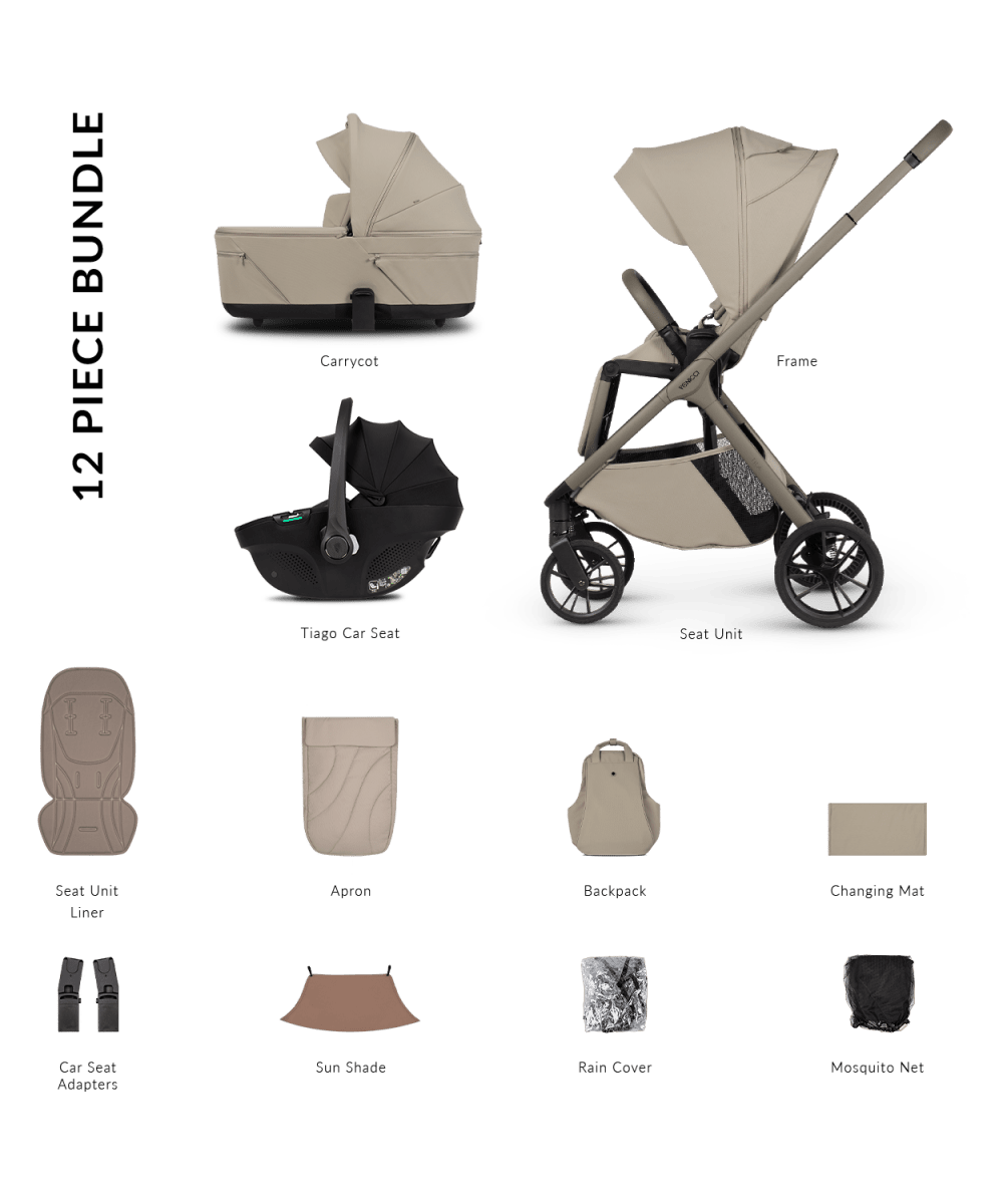 Venicci Tila - Comfort Package - Latte - Little Miracles Baby Boutique