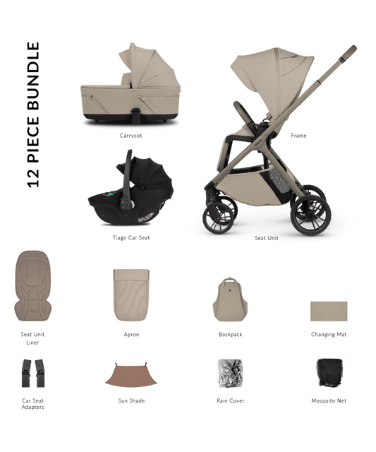 Venicci Tila - Comfort Package - Latte - Little Miracles Baby Boutique