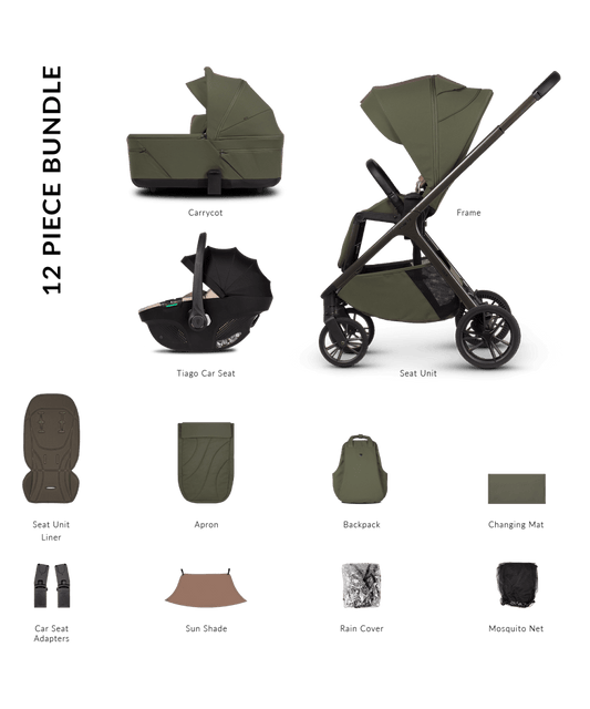 Venicci Tila - Comfort Package - Olive - Little Miracles Baby Boutique