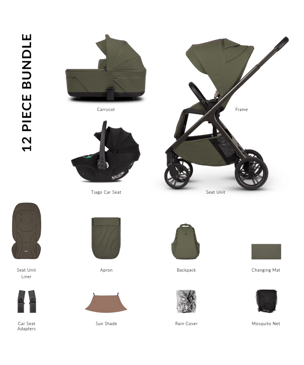 Venicci Tila - Comfort Package - Olive - Little Miracles Baby Boutique