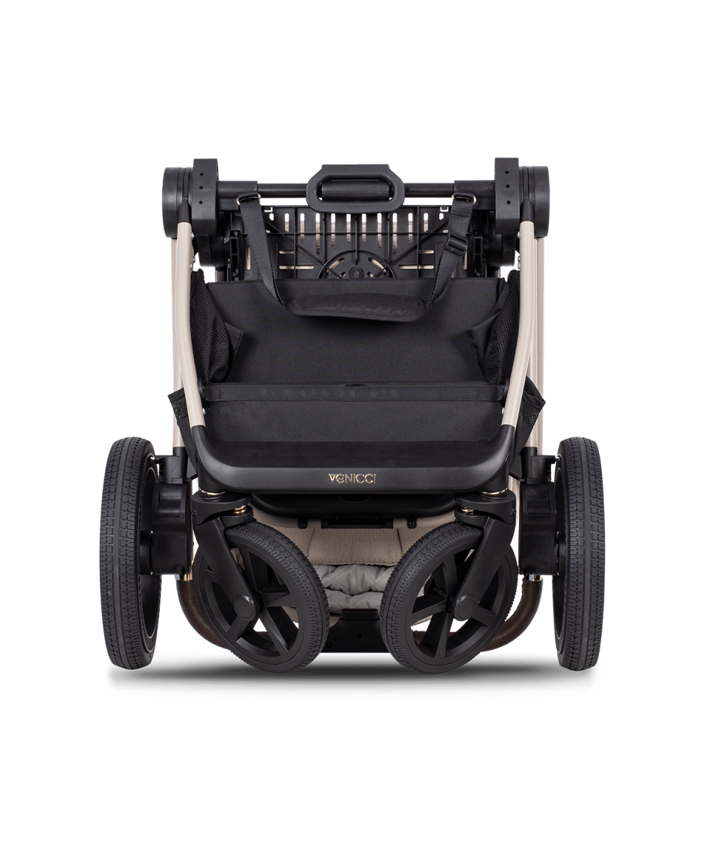 Venicci Upline 2 - 2 in 1 Package - Stone Beige - Little Miracles Baby Boutique