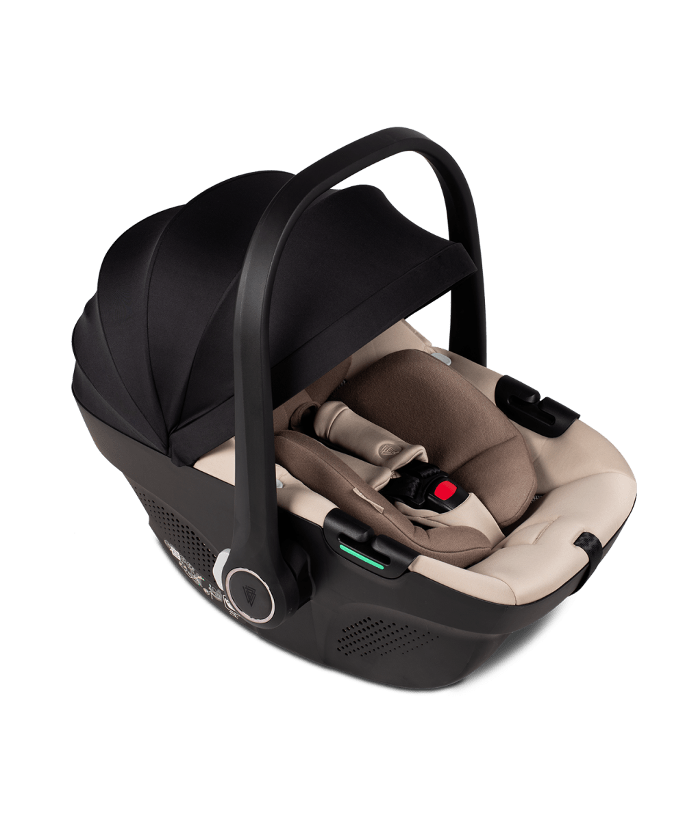 Venicci Upline 2 - 3 in 1 Package and Base - Stone Beige - Little Miracles Baby Boutique