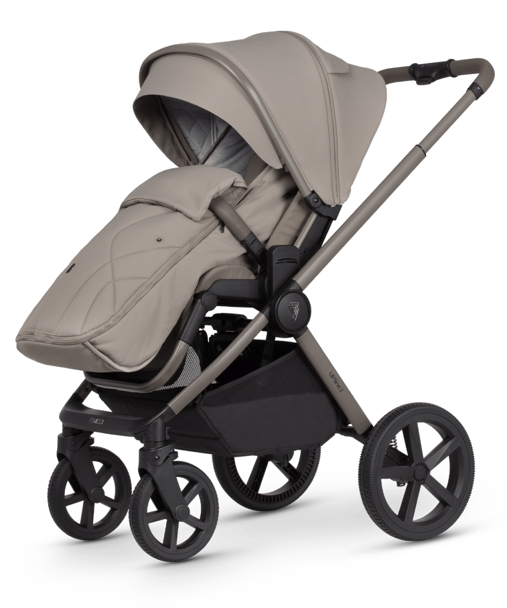 Venicci Upline 2 - 3 in 1 Package - Taupe - Little Miracles Baby Boutique