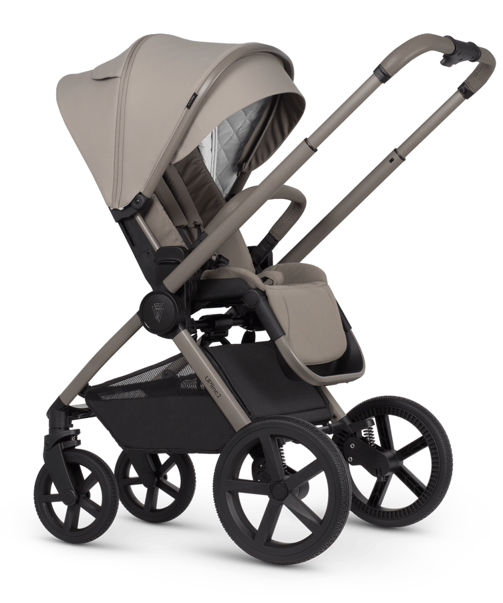 Venicci Upline 2 - 3 in 1 Package - Taupe - Little Miracles Baby Boutique